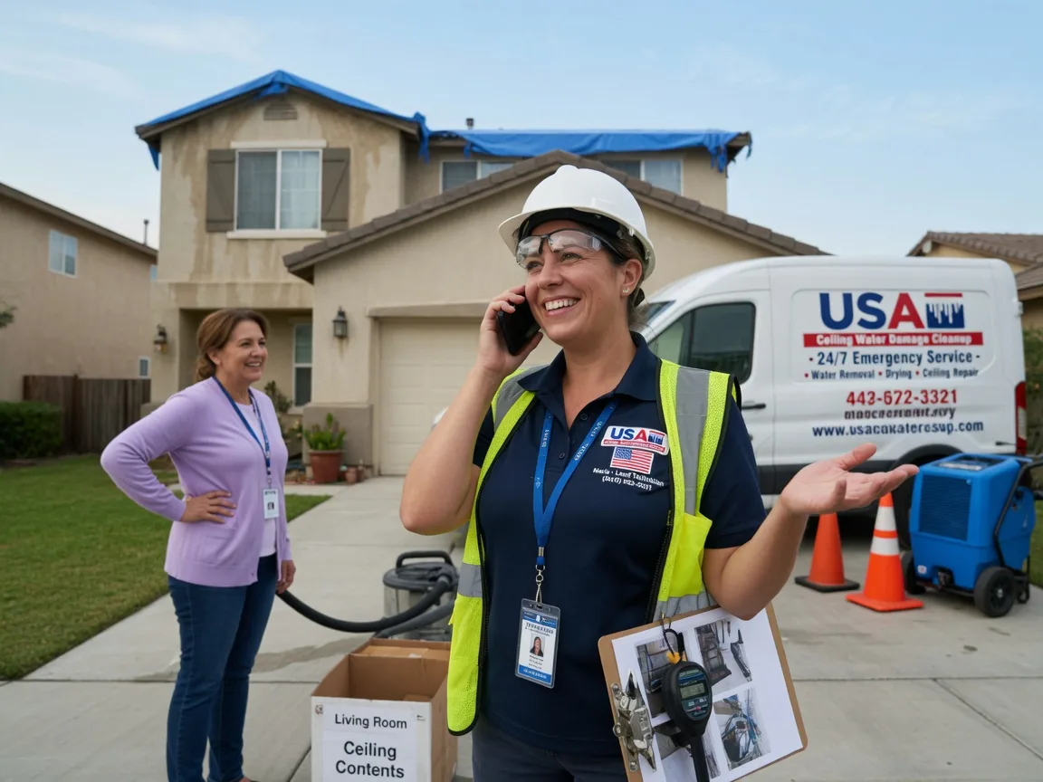 Ceiling Water Damage Restoration Damar, KS FAQs